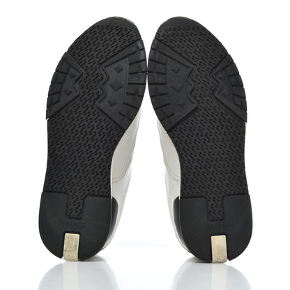 Hermes Calfskin Womens Trail Sneakers 39.5 White 5 of 27