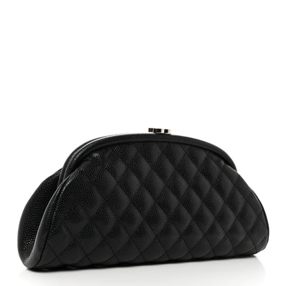 Chanel Caviar Quilted Timeless Clutch Black 4 of 9
