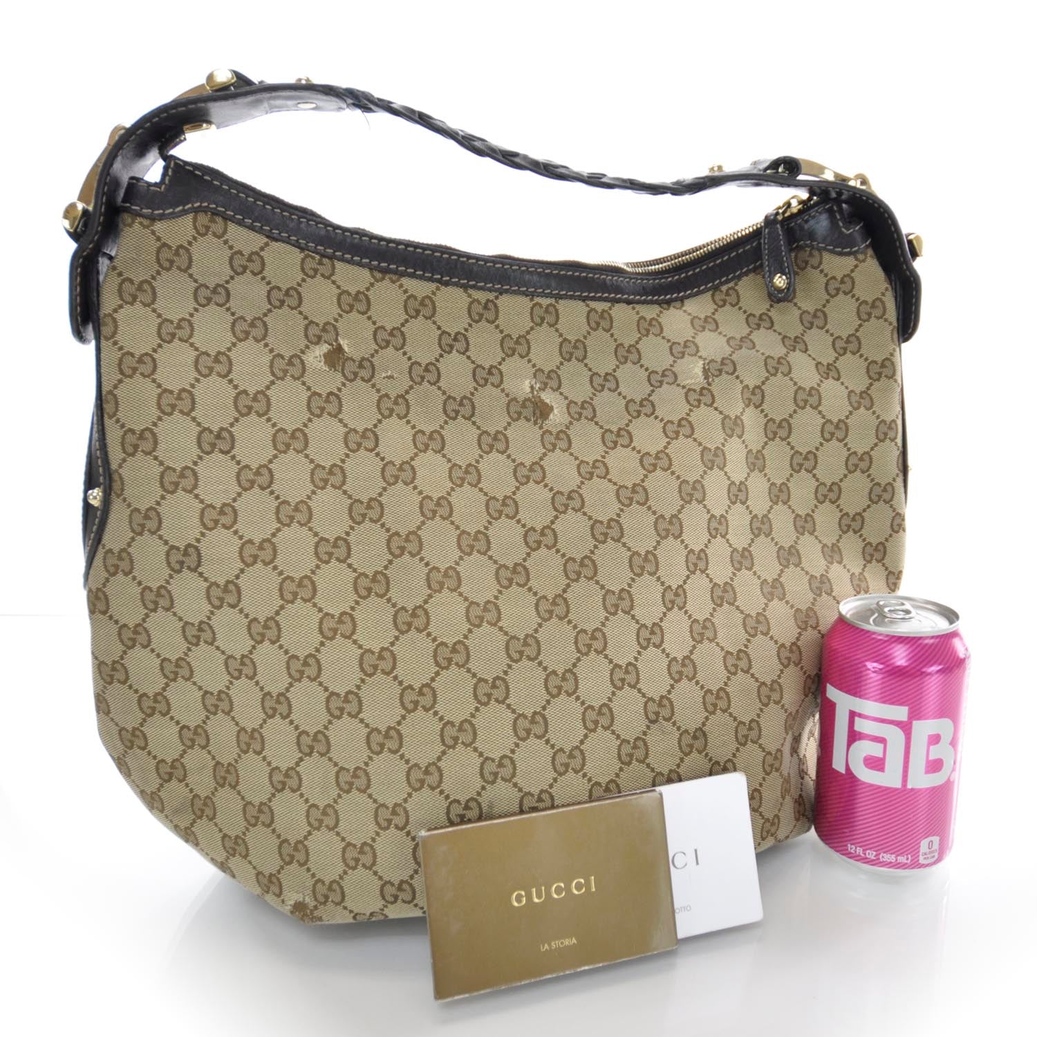 Gucci Monogram Pelham Medium Hobo 3 of 10