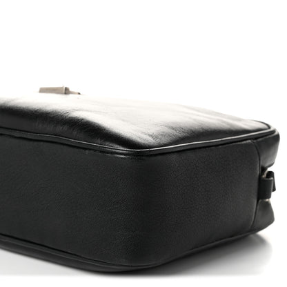 Saint Laurent Calfskin Monogram Lou Camera Bag Black 10 of 10