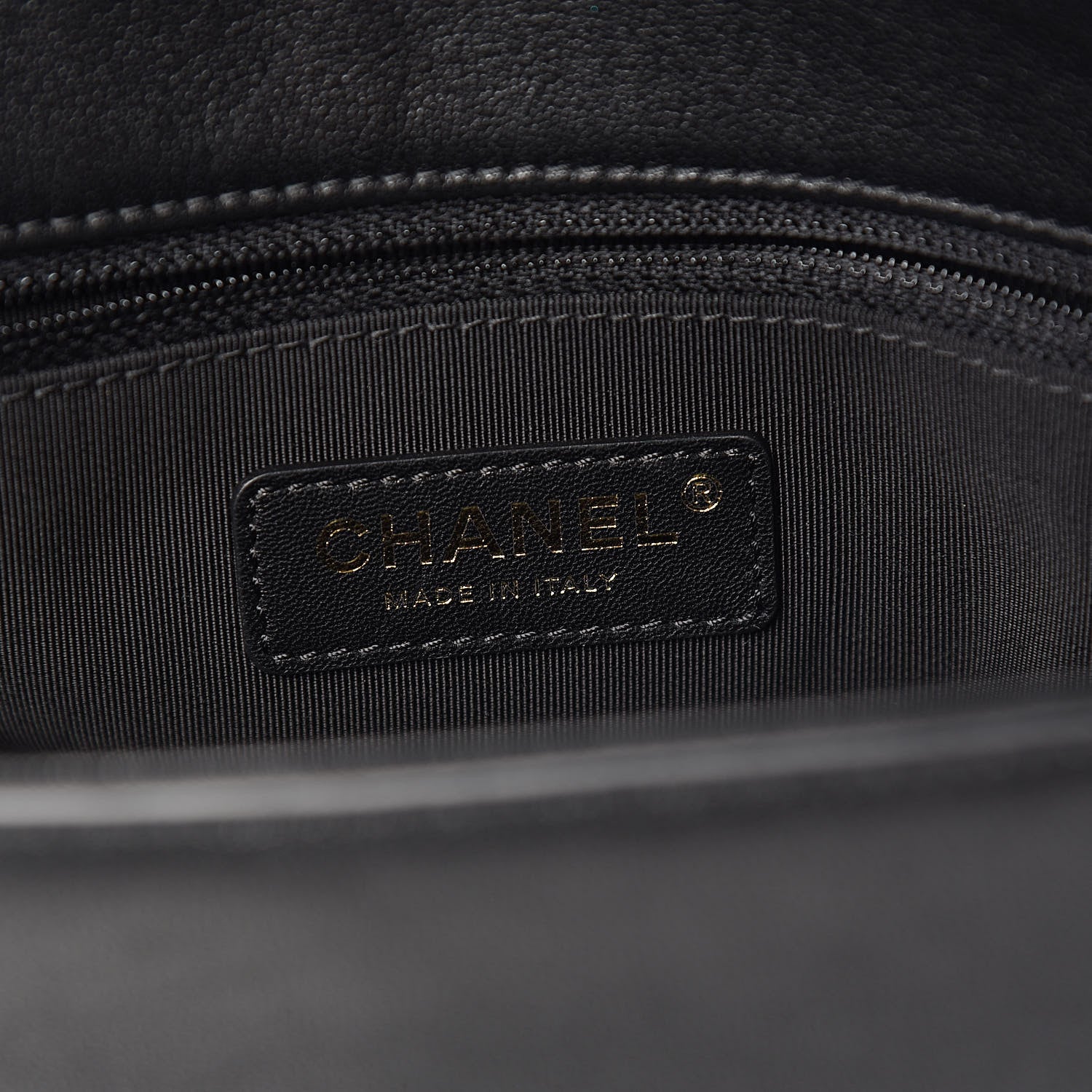 Chanel Sheepskin Chevron Quilted Mini Double Chevron Flap Black 6 of 12