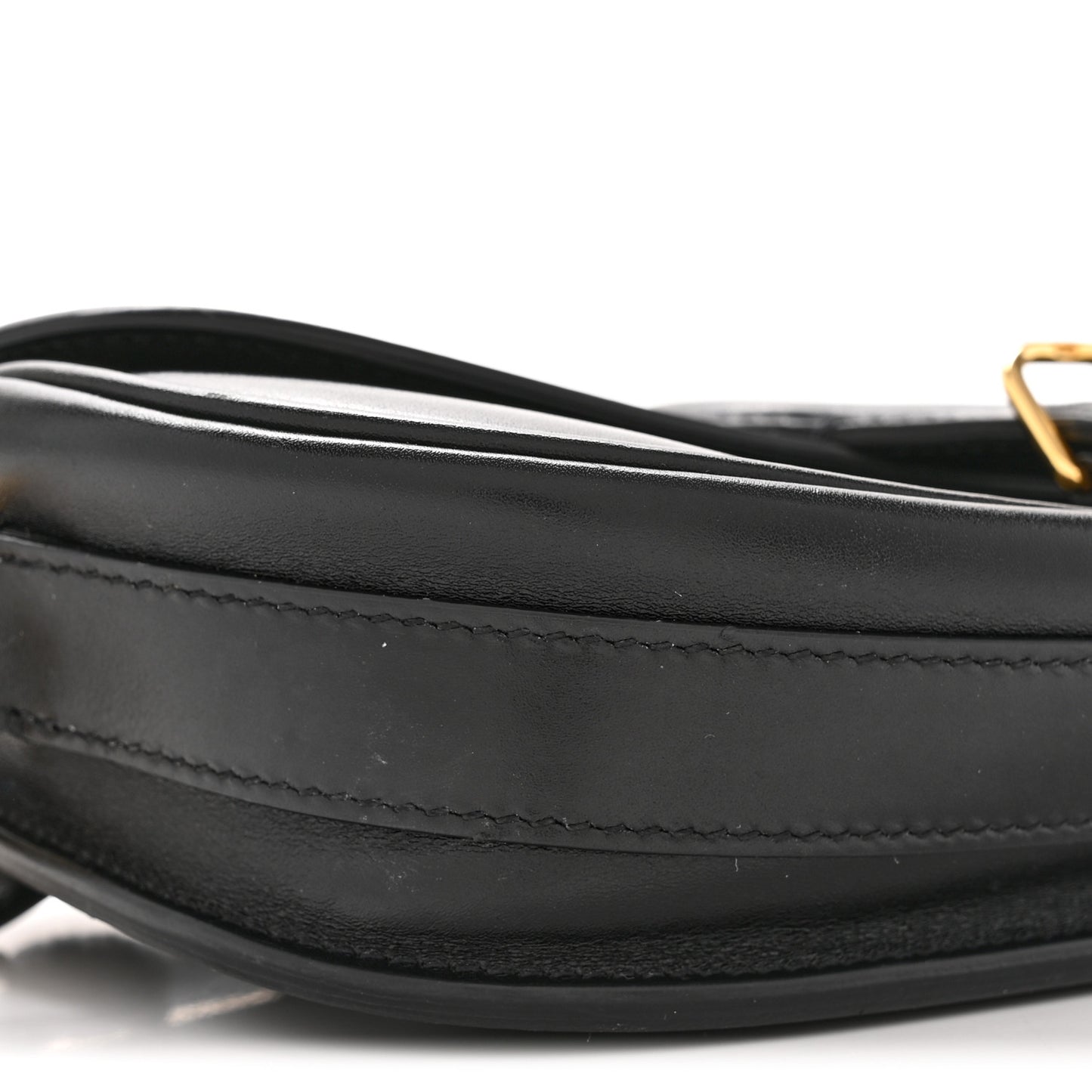 Box Calfskin East West Bobby Bag Black