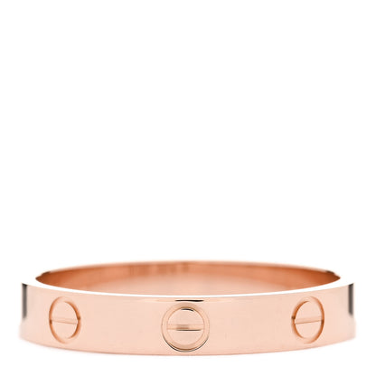 Cartier 18K Pink Gold 3.5mm LOVE Wedding Band Ring 60 9 3 of 5