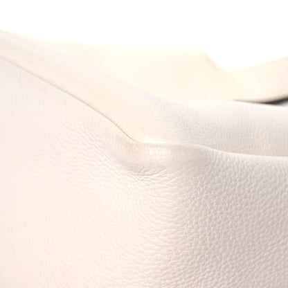 Prada Vitello Daino Dynamique Tote White Caramel 8 of 15