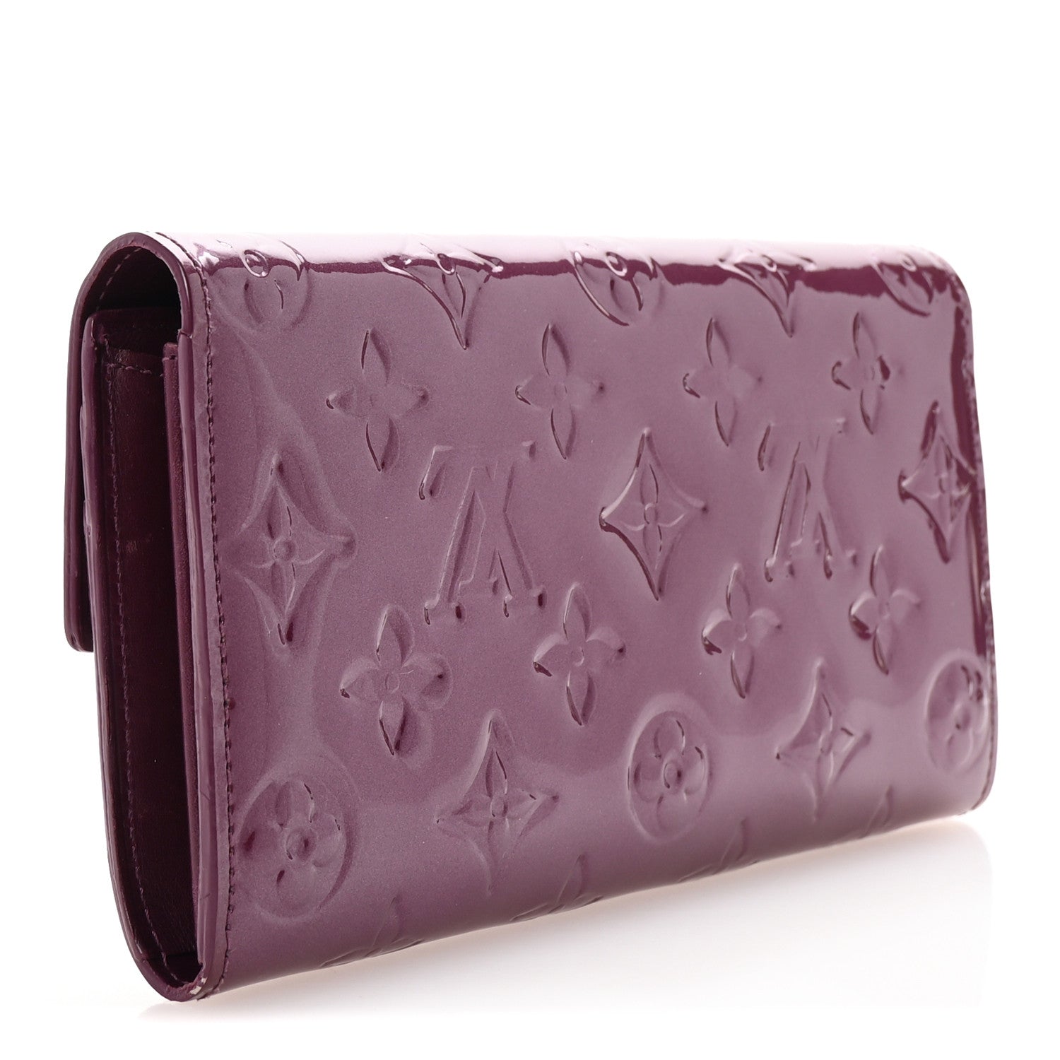 Louis Vuitton Vernis Sarah Wallet Violet 3 of 7