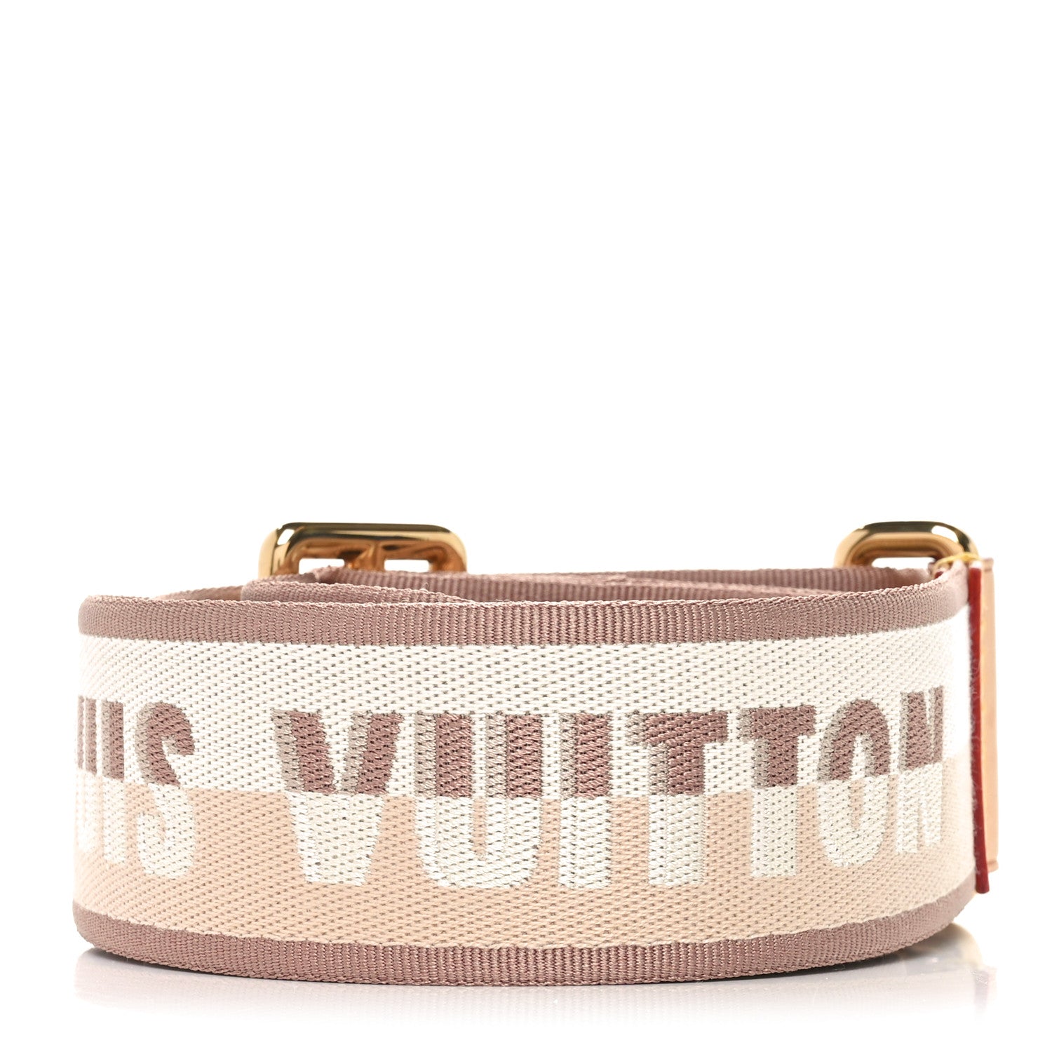 Louis Vuitton Jacquard Speedy Bandouliere 20 Shoulder Strap Beige 2 of 3