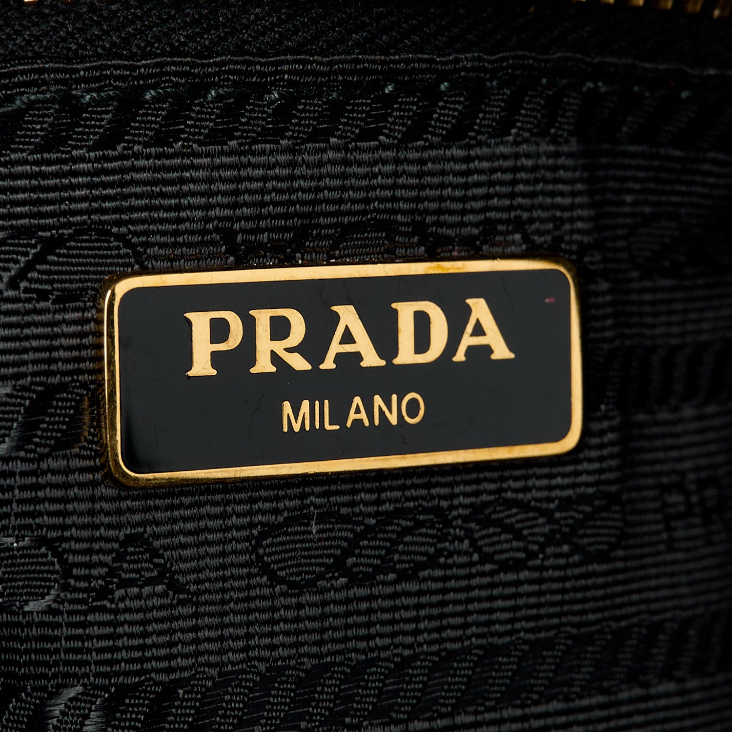 Prada Tessuto Nylon Saffiano Impunturato Quilted Wristlet Granato 6 of 10