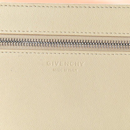 Givenchy Grained Calfskin Medium Horizon Satchel Beige 8 of 15