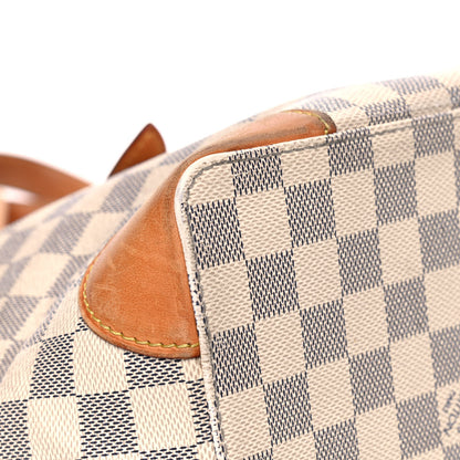 Louis Vuitton Damier Azur Hampstead MM 20 of 27