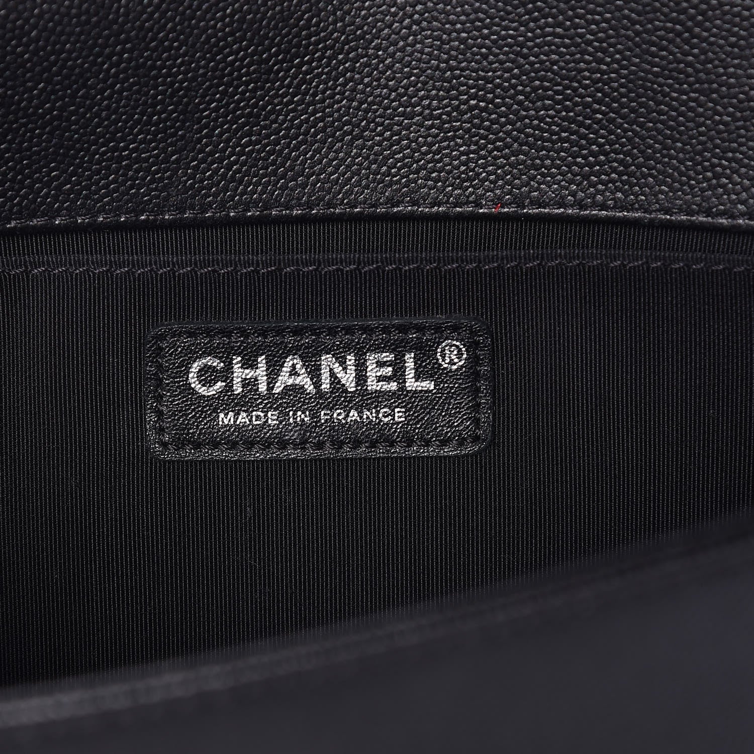 Chanel Caviar Quilted Medium Boy Flap So Black 6 of 13