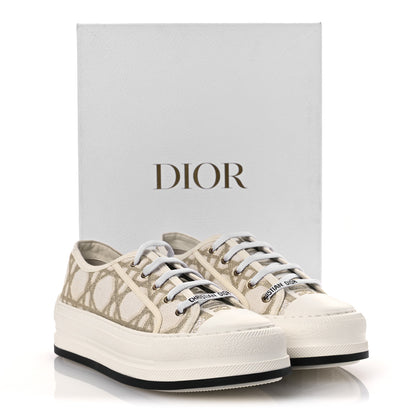 Christian Dior Canvas Walk'N'Dior Low Top Sneakers 41 Nude Gold 11 of 11