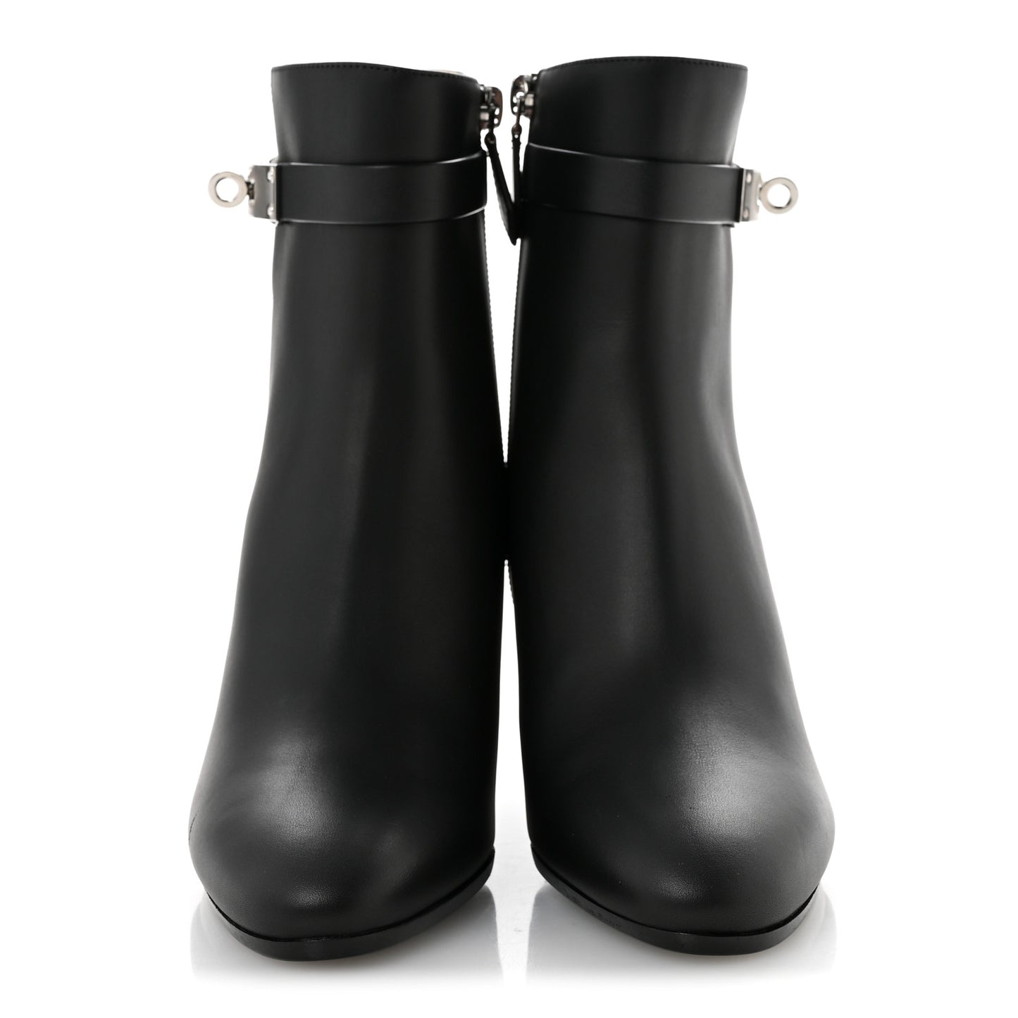 Calfskin Saint Germain Ankle Boots 36.5 Black