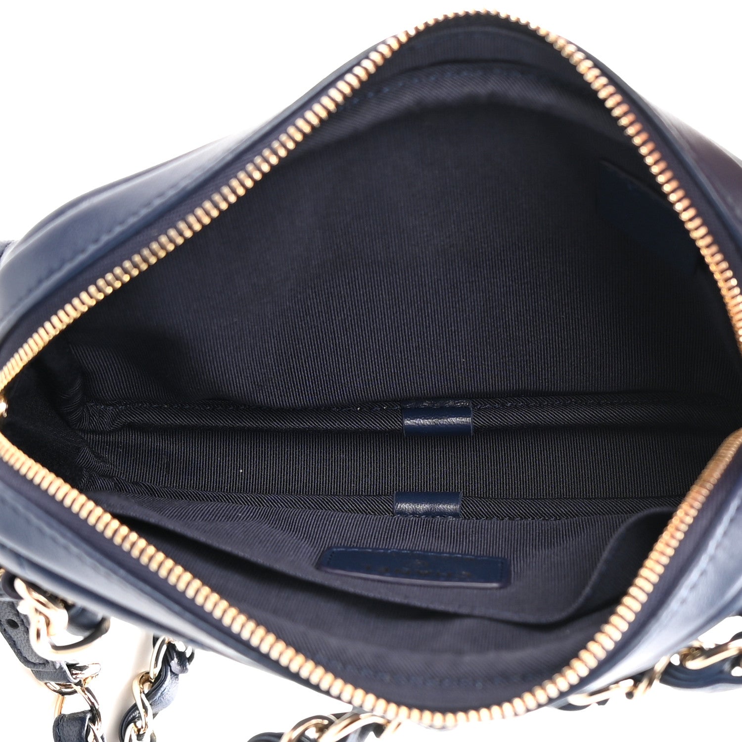 Chanel Lambskin Quilted Waist Bag With Pouch Blue 6 of 15