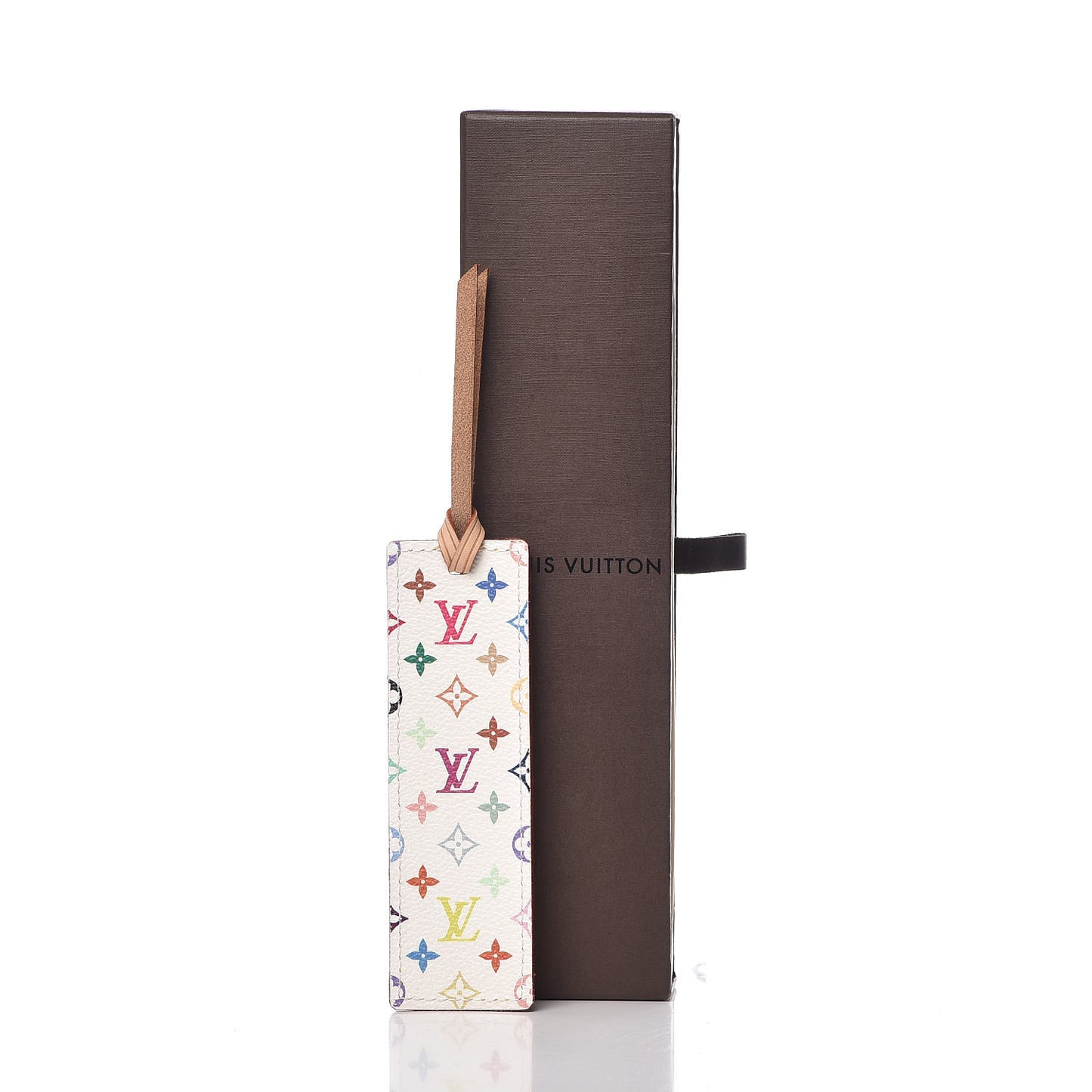 Monogram Multicolor Bookmark VIP White