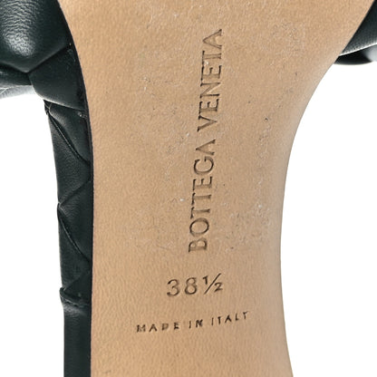 Bottega Veneta Nappa Maxi Intrecciato Lido 90mm Mule Sandals 38.5 Inkwell 7 of 8