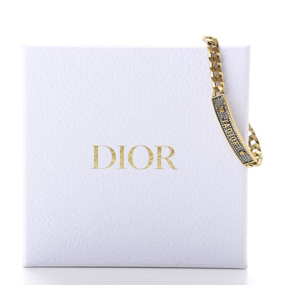 Christian Dior Metal J'Adior Star Chain Bracelet Aged Gold 5 of 5