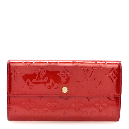 Louis Vuitton Vernis Sarah Wallet Pomme D'Amour 1 of 6