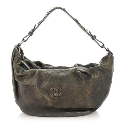 Chanel Caviar Large Outdoor Hobo Black 1 of 7