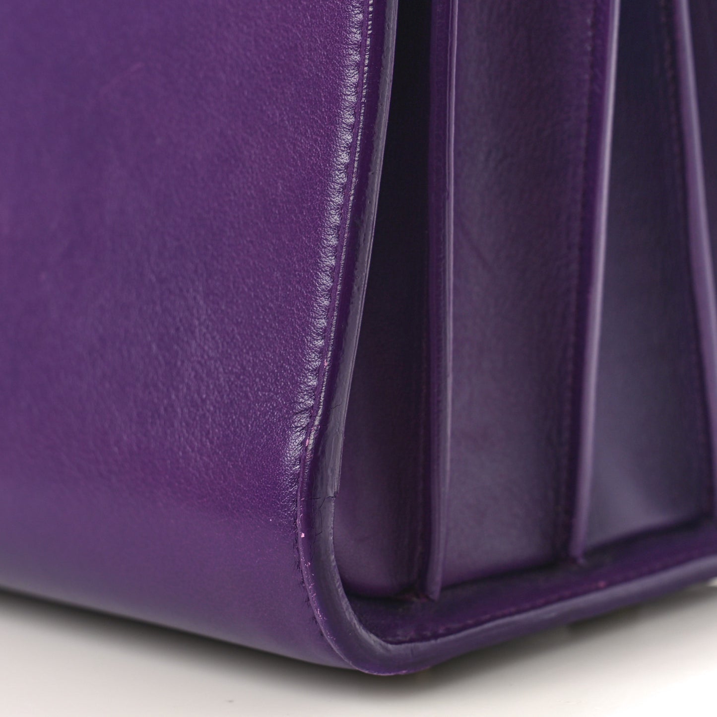 Calfskin Small Sac De Jour Purple