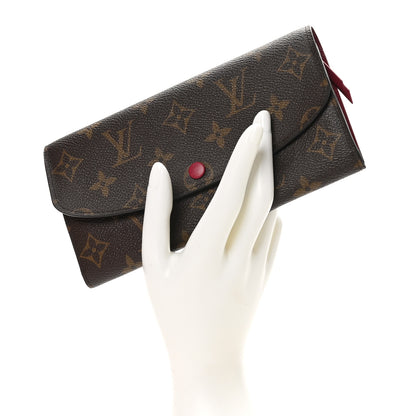Louis Vuitton Monogram Emilie Wallet Fuchsia 2 of 8