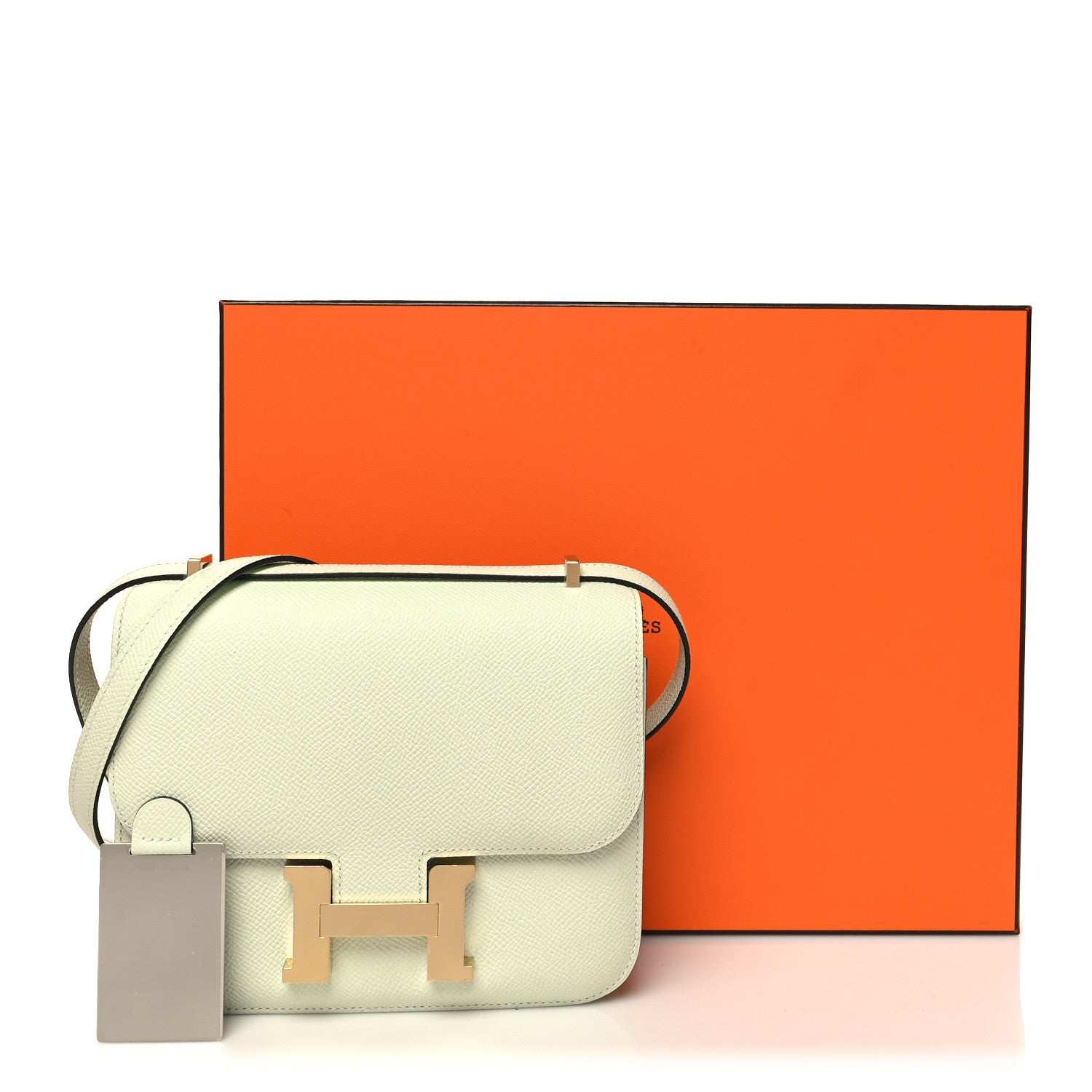 Hermes Epsom Constance 18 Vert Fizz 13 of 13