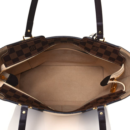 Louis Vuitton Damier Ebene Jersey Creme 5 of 12