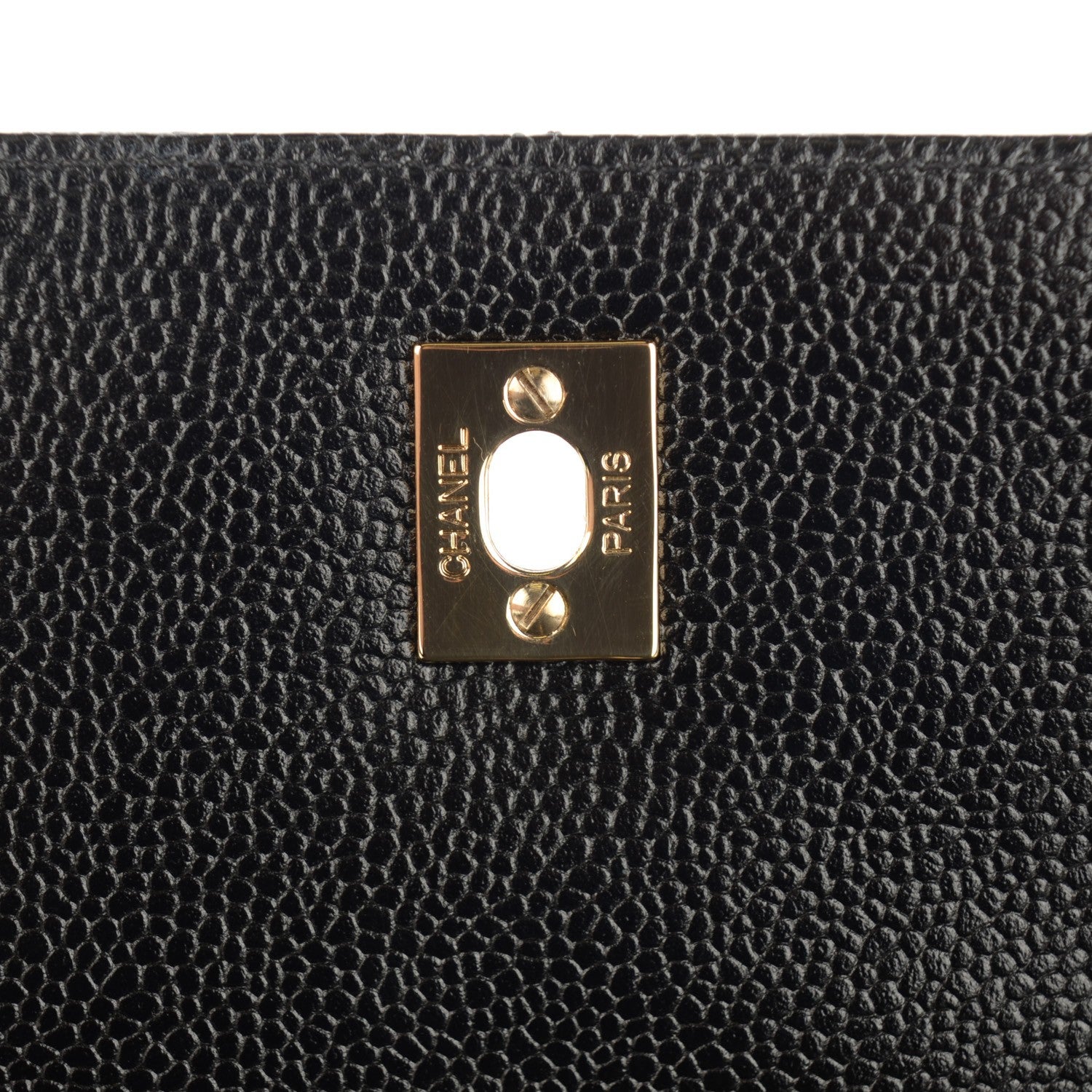 Louis Vuitton CHANEL Caviar Quilted Jumbo Kelly Flap Black 6 of 9