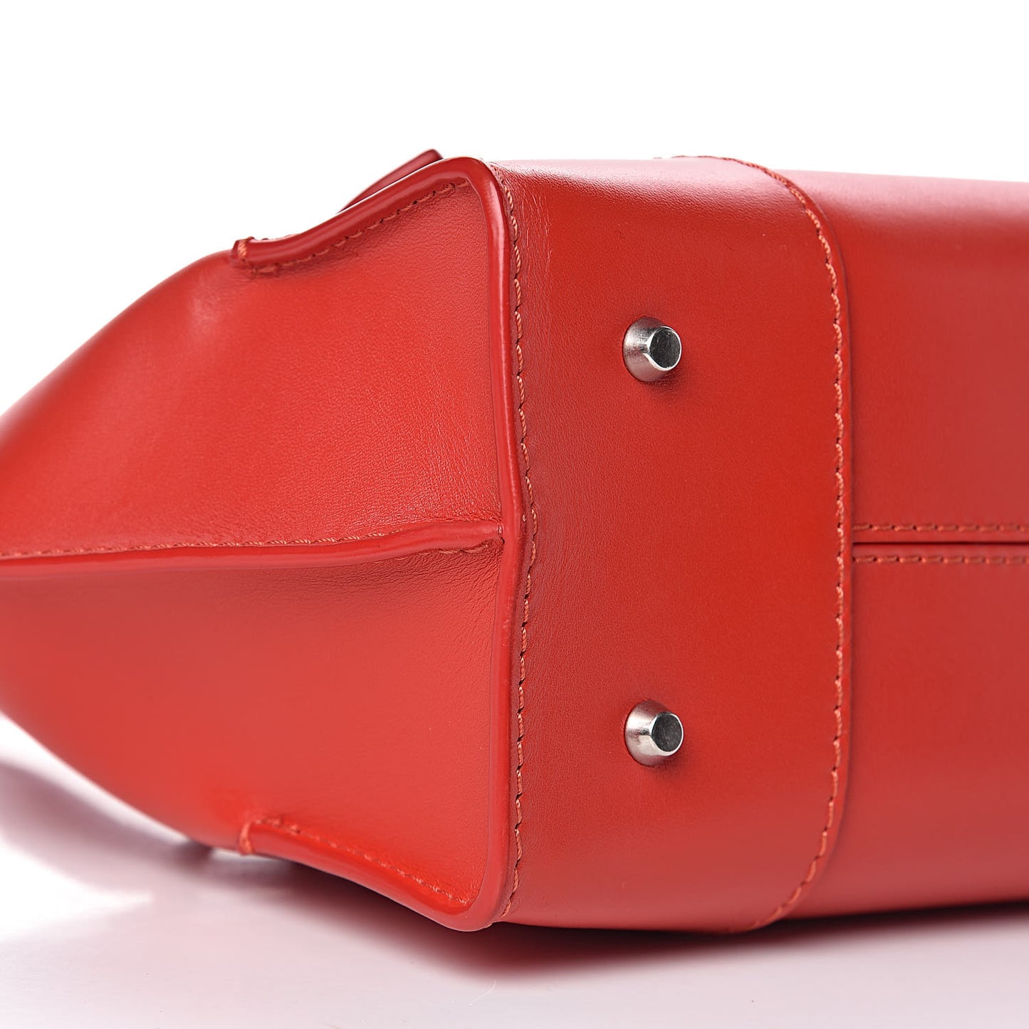 Smooth Calfskin Small Legend Satchel Red