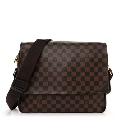 Louis Vuitton Damier Ebene Shelton MM 1 of 9