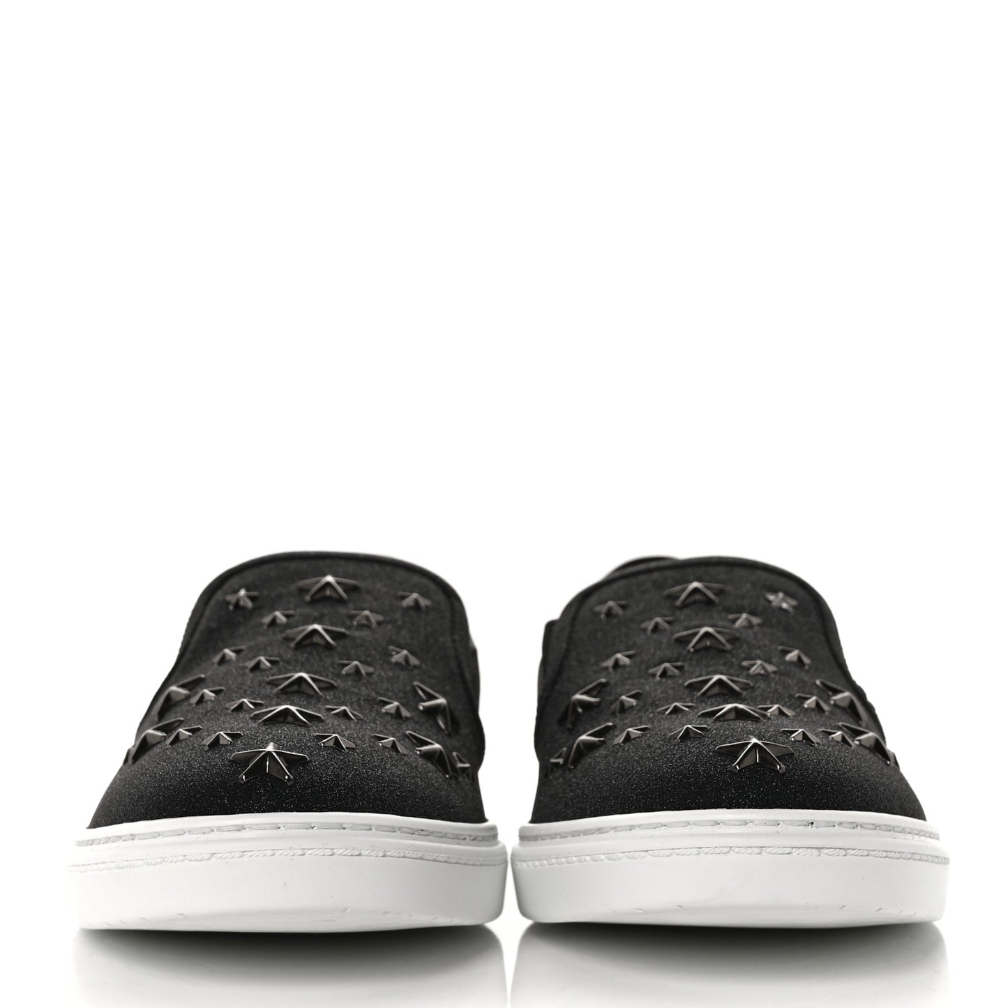 Fine Glitter Suede Mens Grove Sneakers 41.5 Black