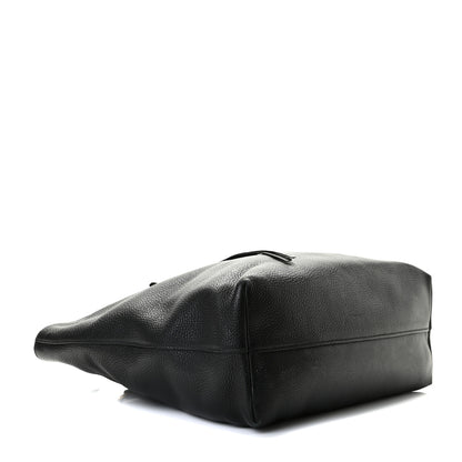 Prada Vitello Daino Shopping Tote Black 4 of 10