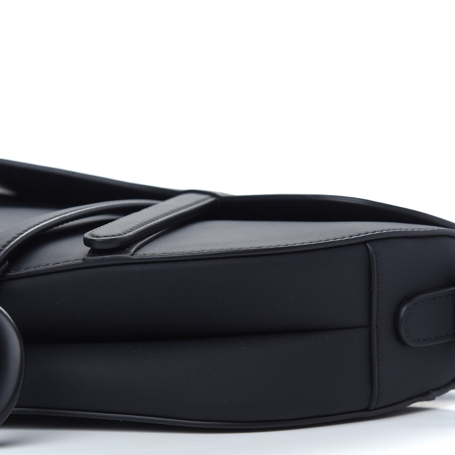 Christian Dior Ultra Matte Calfskin Saddle Bag Black 5 of 7