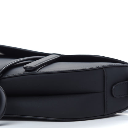Christian Dior Ultra Matte Calfskin Saddle Bag Black 5 of 7