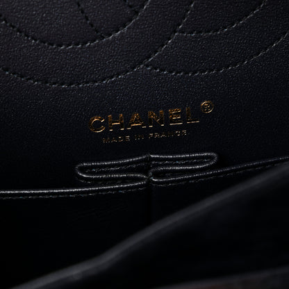 Chanel Ombre Velvet Quilted 2.55 Reissue 225 Flap Navy 7 of 12