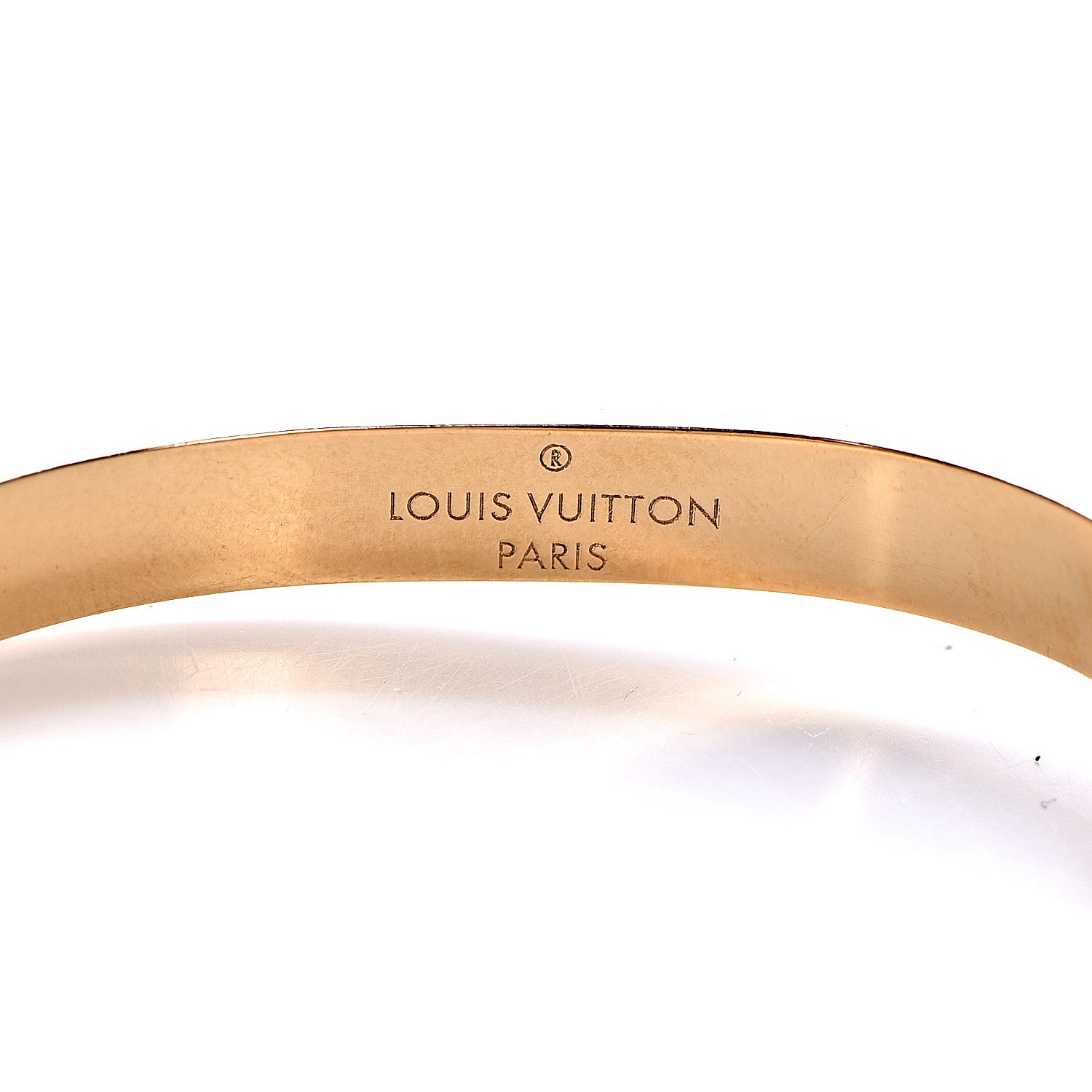 Louis Vuitton Nanogram Hoop Earrings Gold 3 of 6