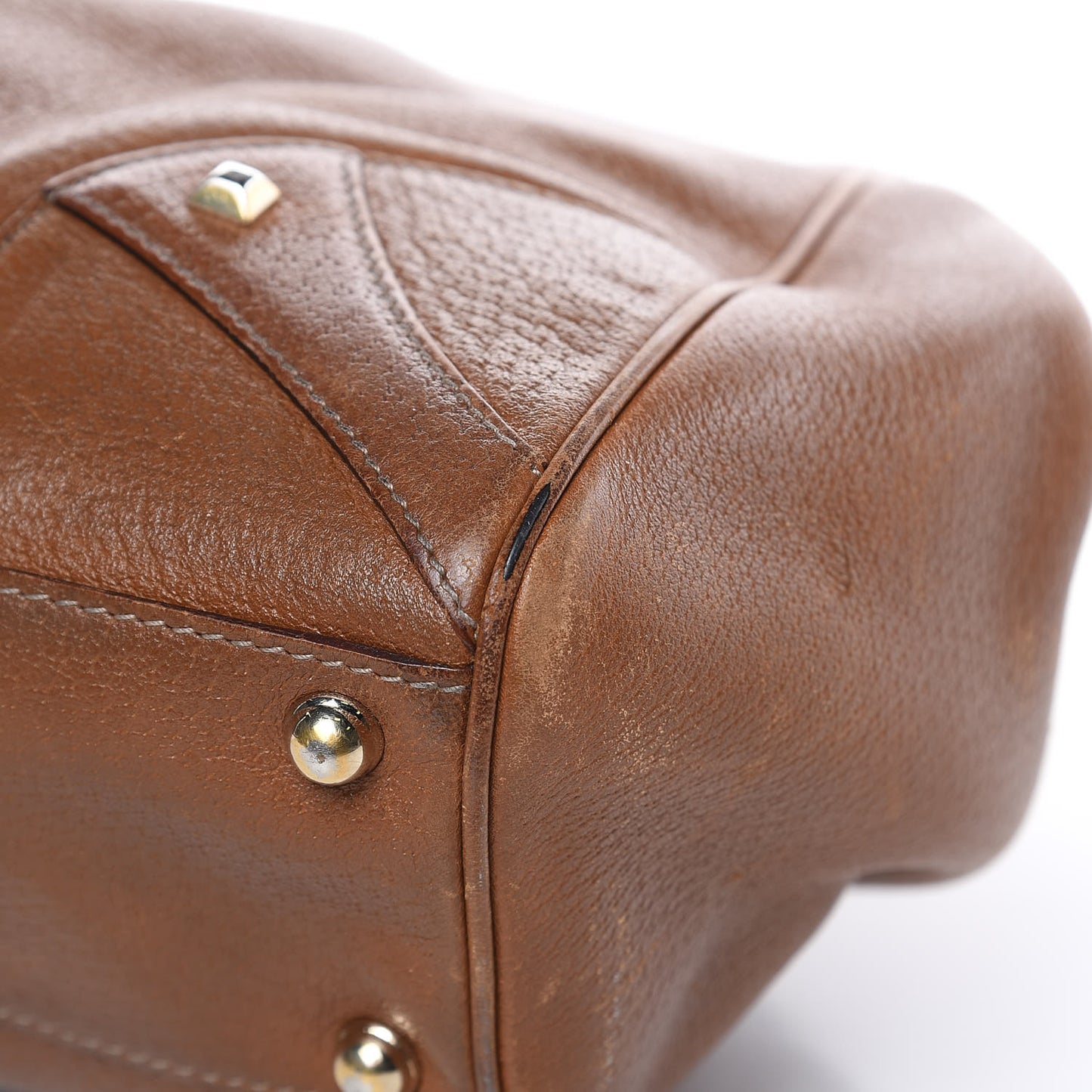 Calfskin Monogram Medium Bardot Brown