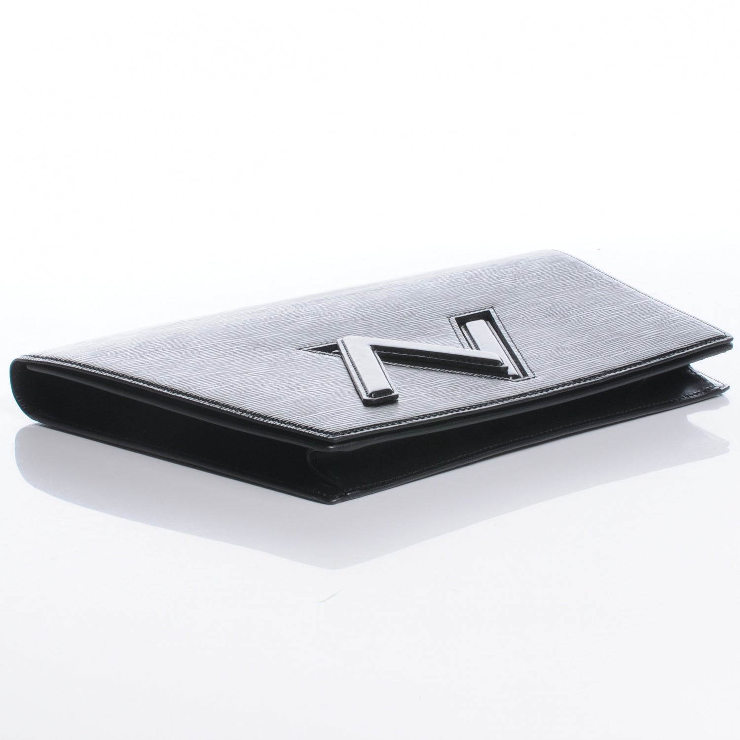 Louis Vuitton Epi Pochette Trapeze Clutch Black 4 of 7