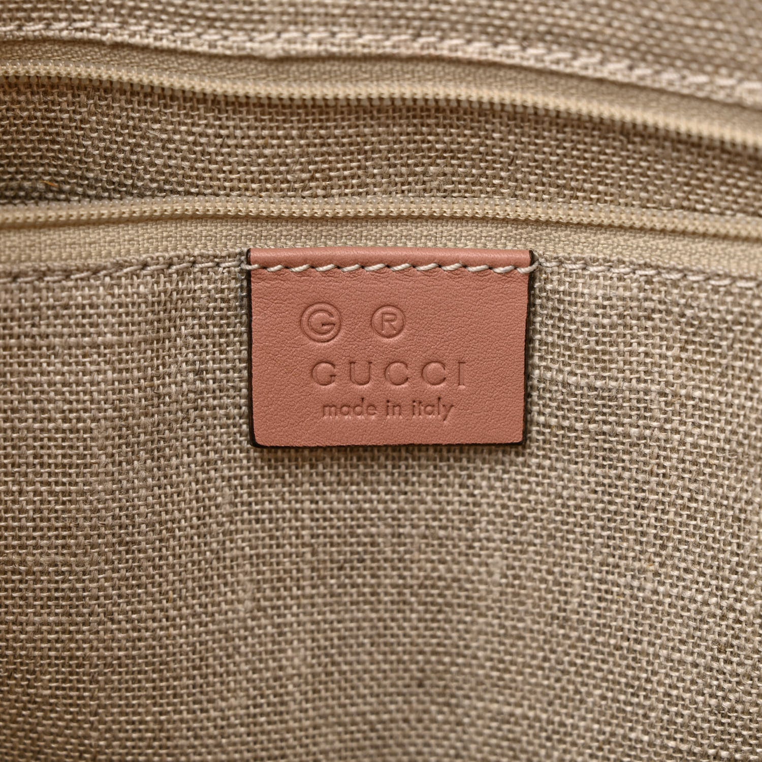 Gucci Soft Microguccissima Small Zippered Satchel Soft Pink 6 of 12