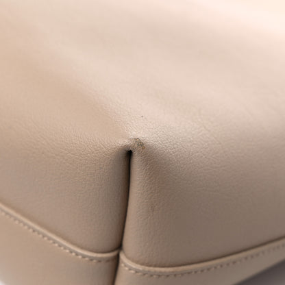 Saint Laurent Calfskin North-South Shopping Tote Dark Beige 11 of 16