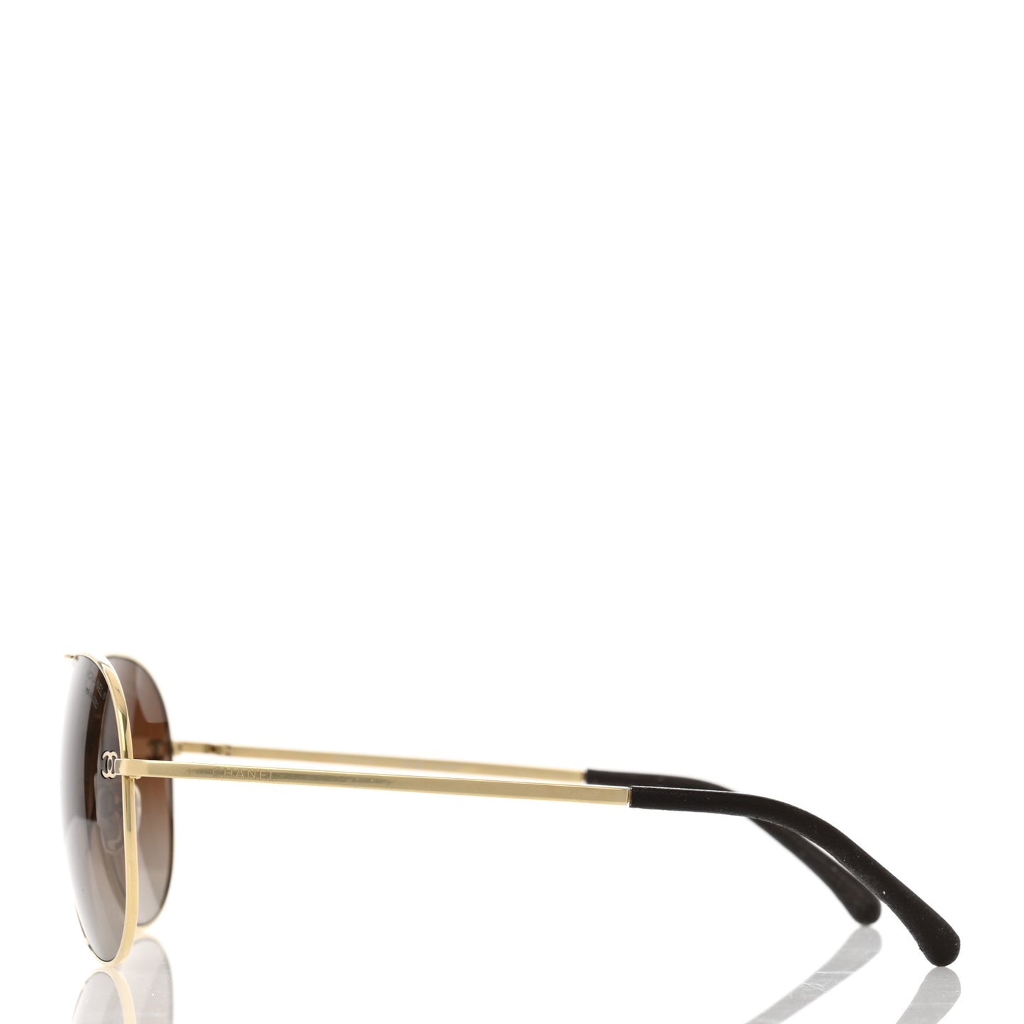 Metal Polarized Aviator CC Sunglasses 4189-T-Q