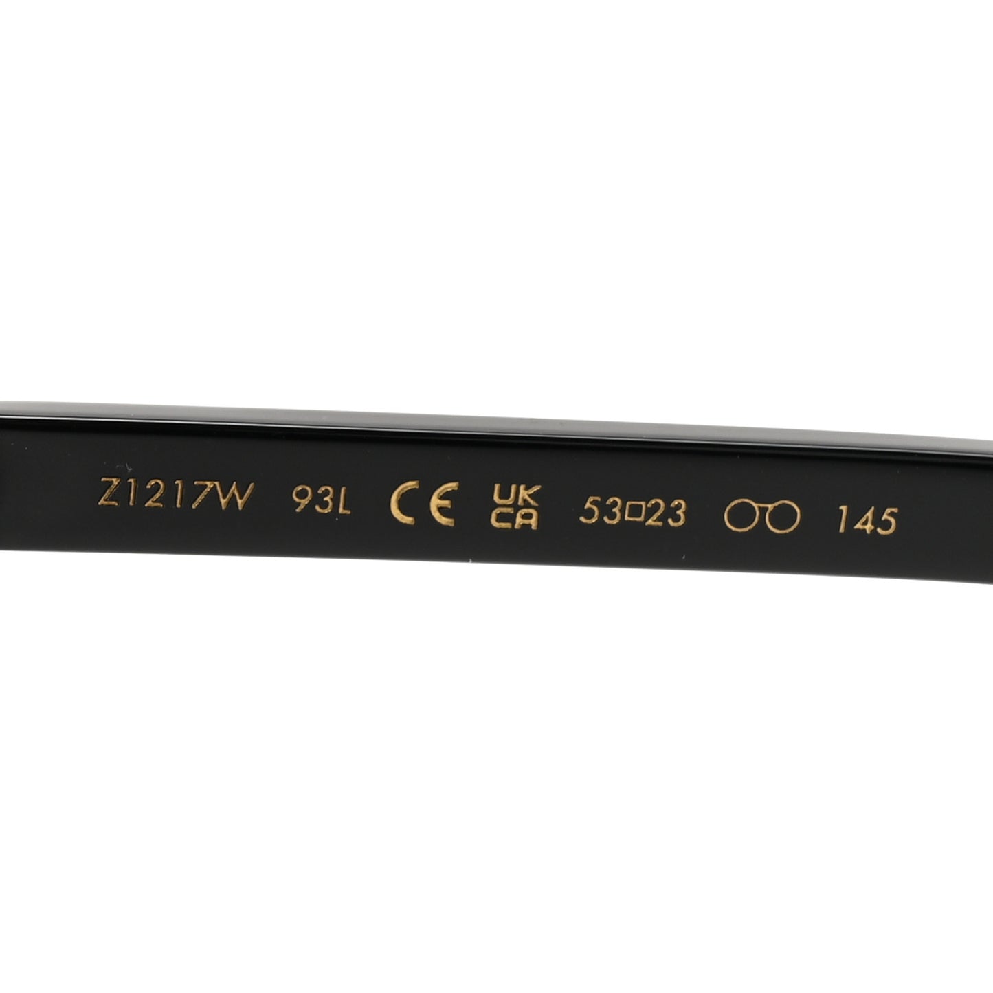 Acetate La Grande Bellezza Sunglasses Z1217W Black