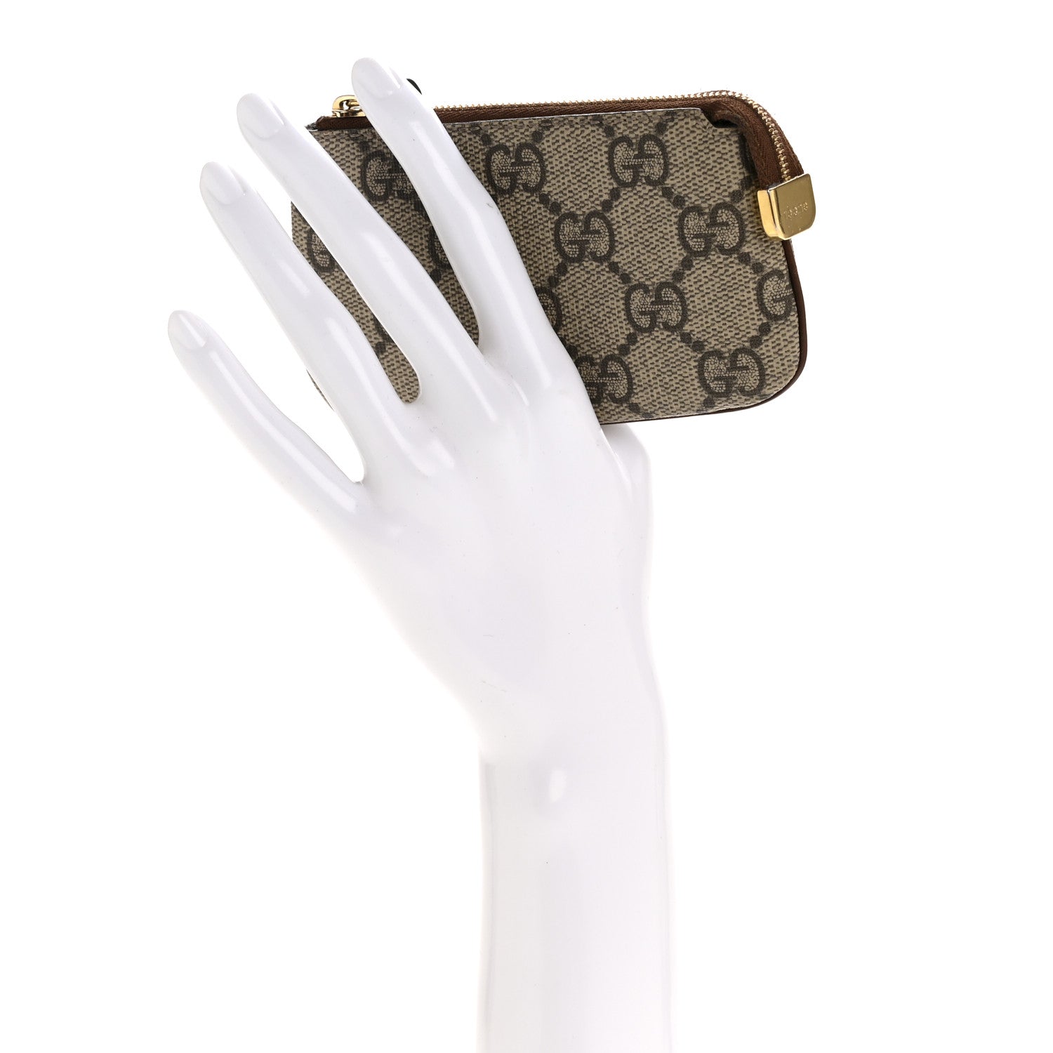 Gucci GG Supreme Monogram Key Case Brown 2 of 9