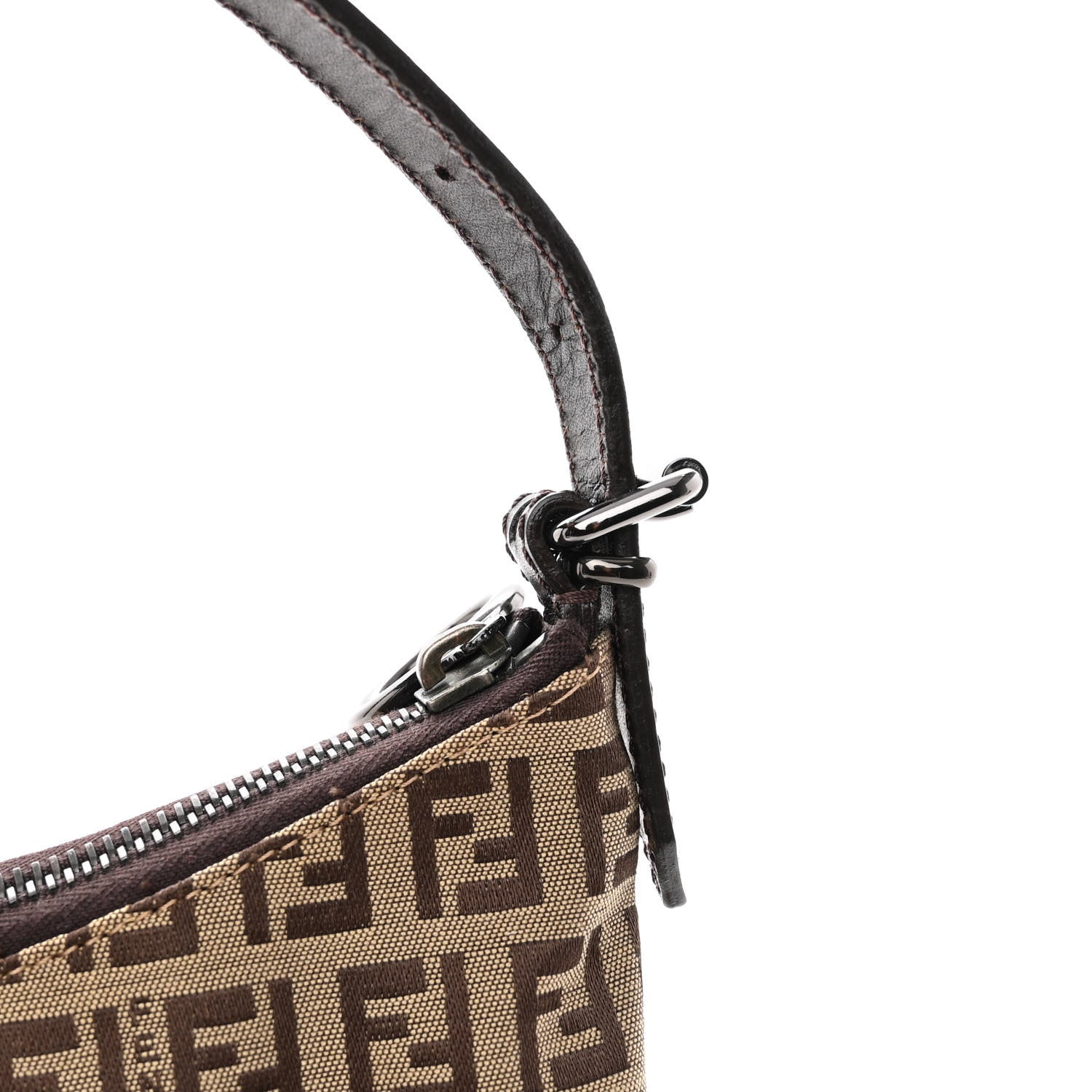 Fendi Zucchino Small Oyster Tobacco 11 of 11