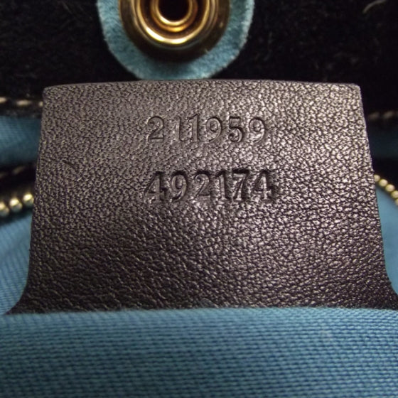 Gucci Suede Irina Tote Black 8 of 9