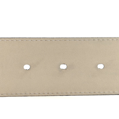 Gucci Calfskin Double G 40mm Belt 85 34 Mystic White 4 of 8