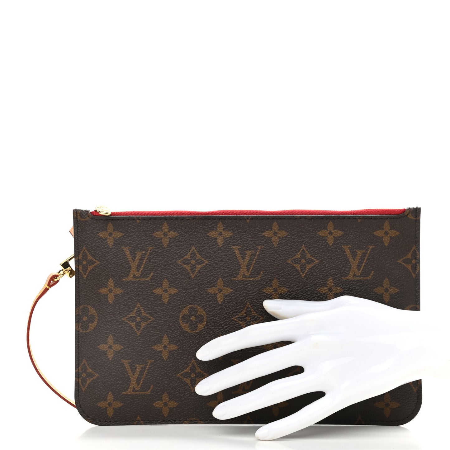 Monogram Neverfull MM GM Pochette Cherry