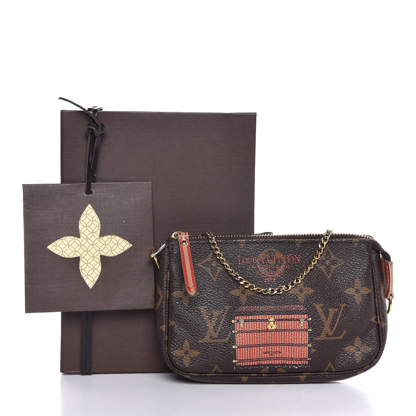 Monogram Trunks and Locks Mini Pochette Accessories