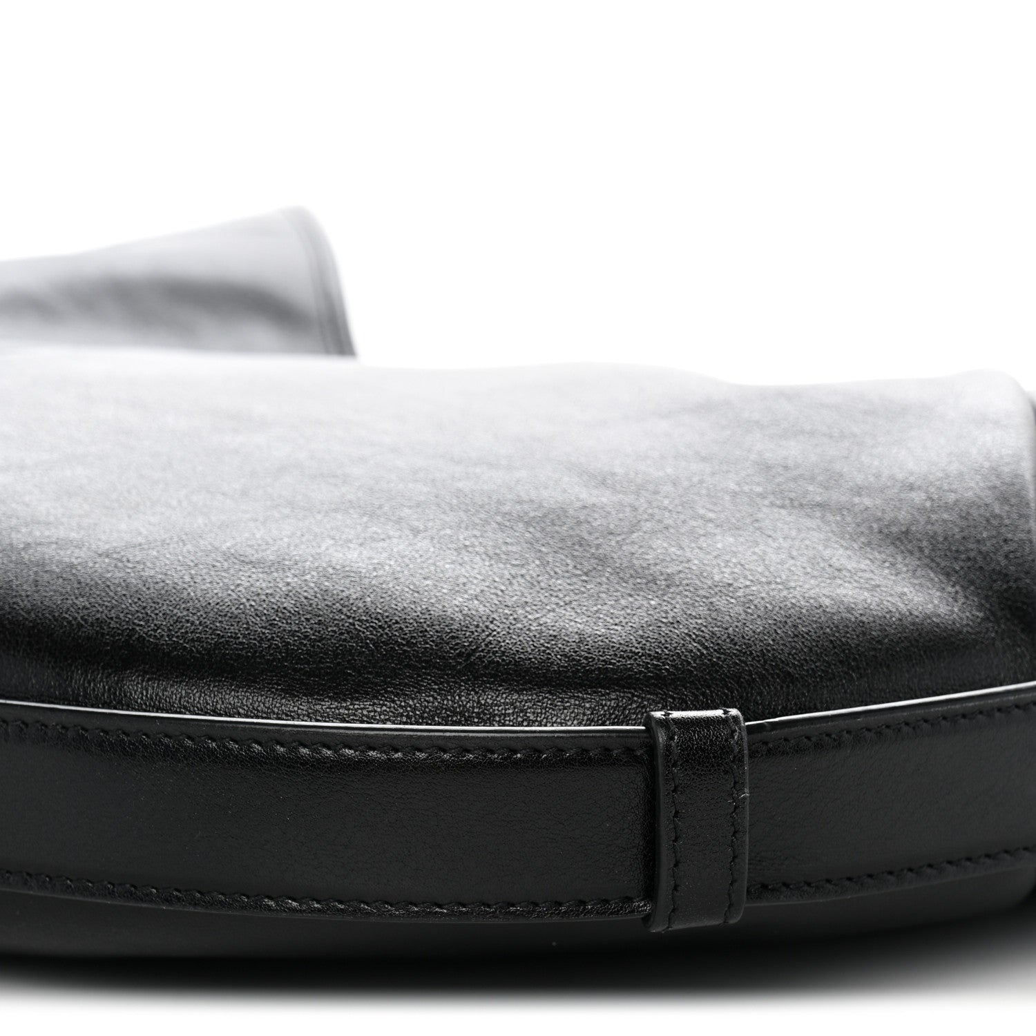 Saint Laurent Calfskin Mombasa Shoulder Bag Black 10 of 10
