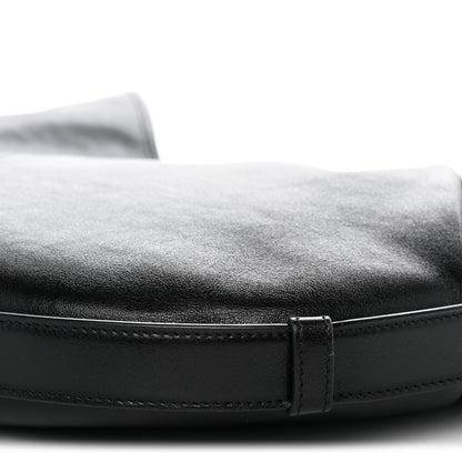 Saint Laurent Calfskin Mombasa Shoulder Bag Black 10 of 10