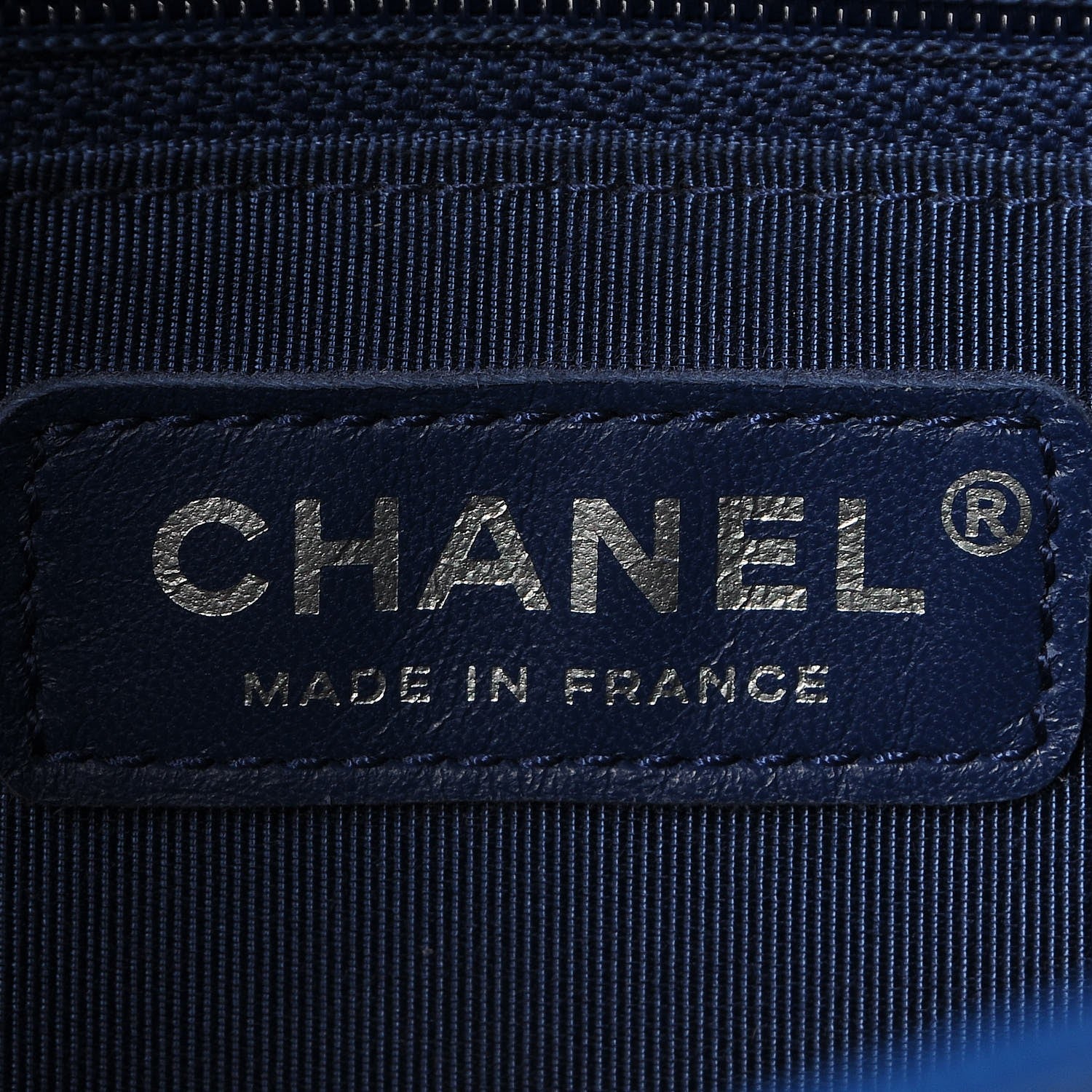 Chanel Caviar Quilted New Medium Boy Flap Dark Blue 6 of 8